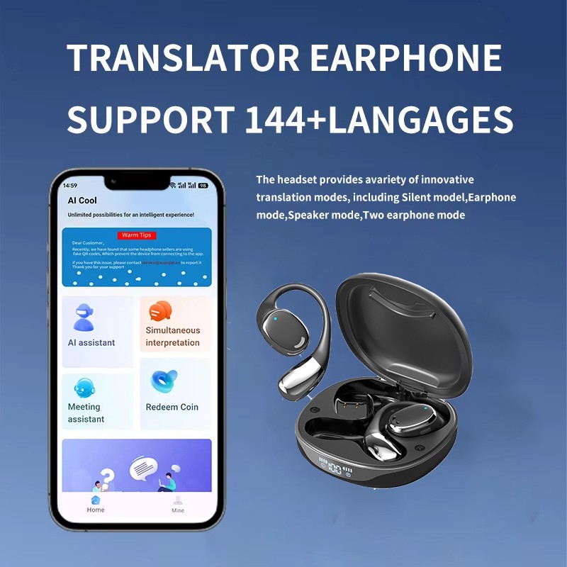 AI Translator Earbuds Supplier - OEM Support M70
