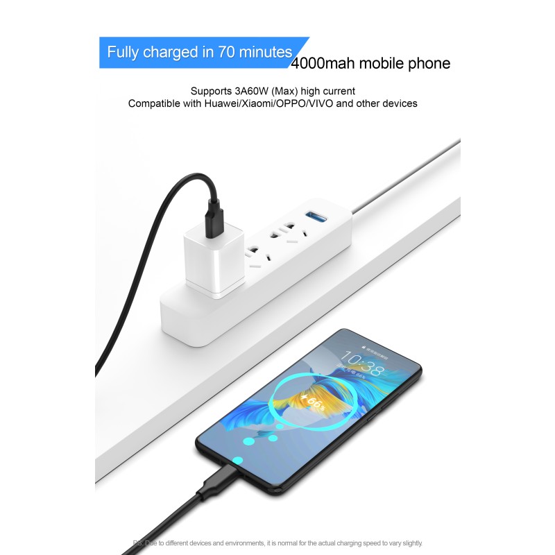 Type C Cable Factory - 2025 Custom logo 60W