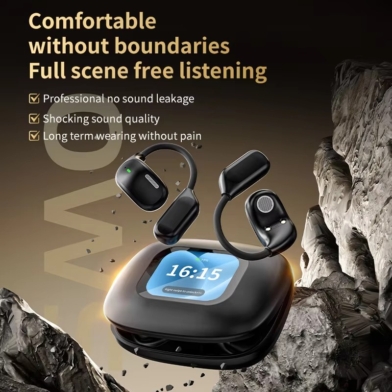 OWS Earphone Manufacturer - LX80 LCD Touch