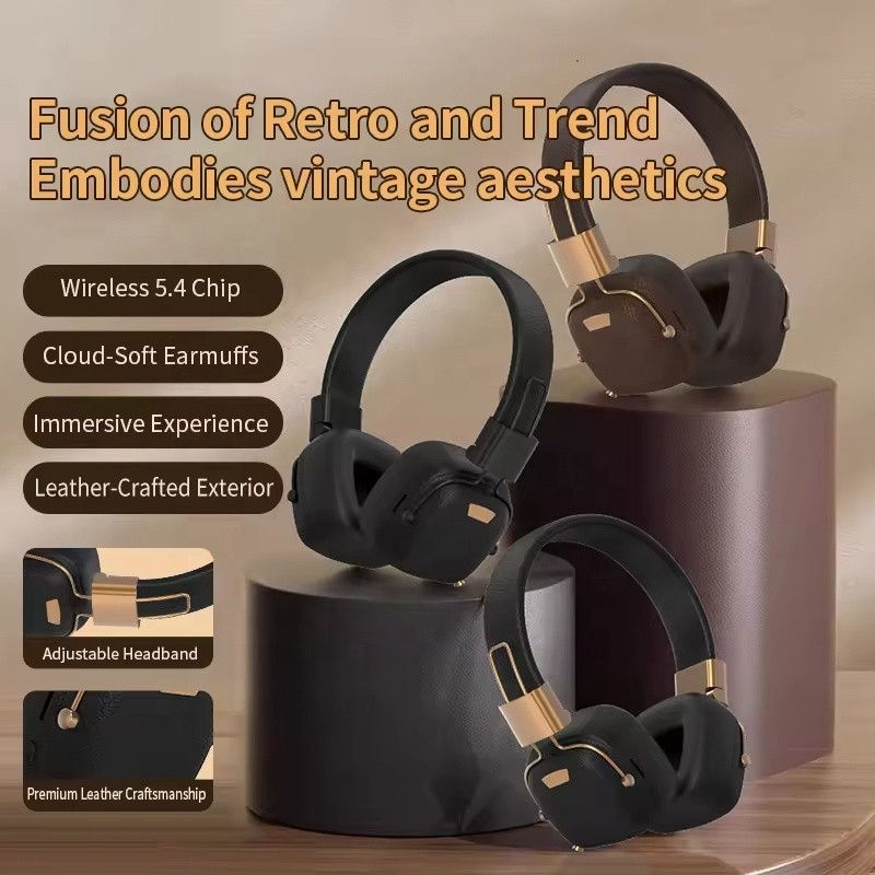 On-Ear Headphones Supplier - M11 Lightweight Retro