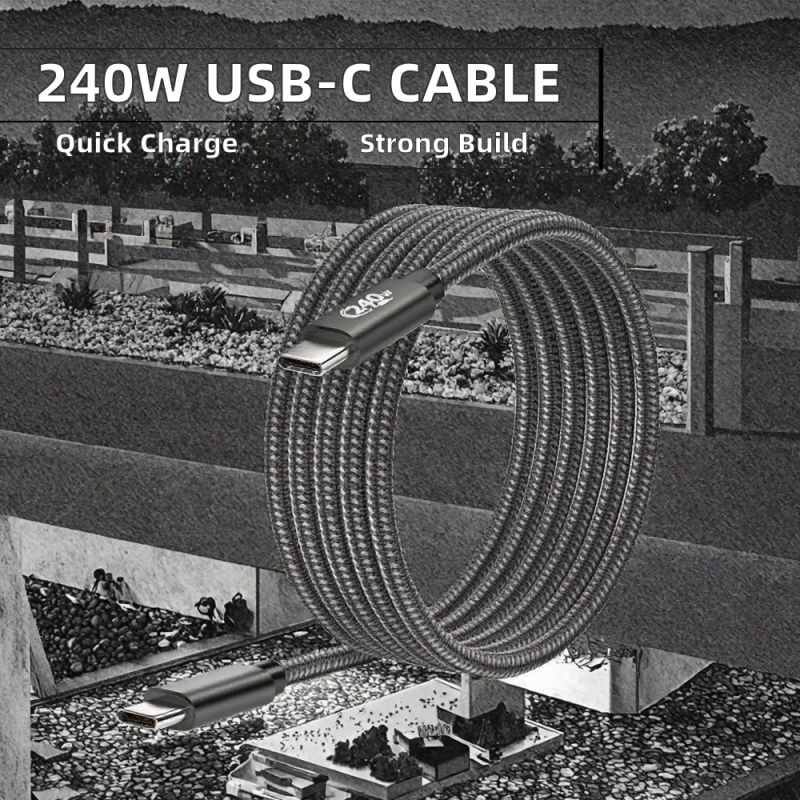 Fast Charging Cable Factory - 240W Magnetic Connector