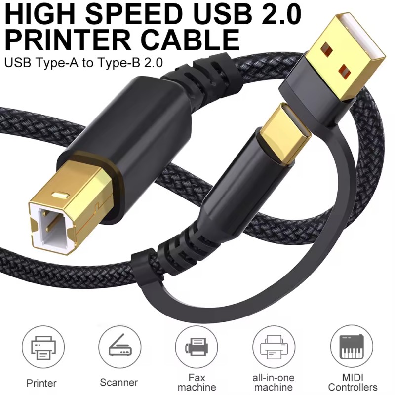 Printer Cable Factory - USB Type-c B High-Speed