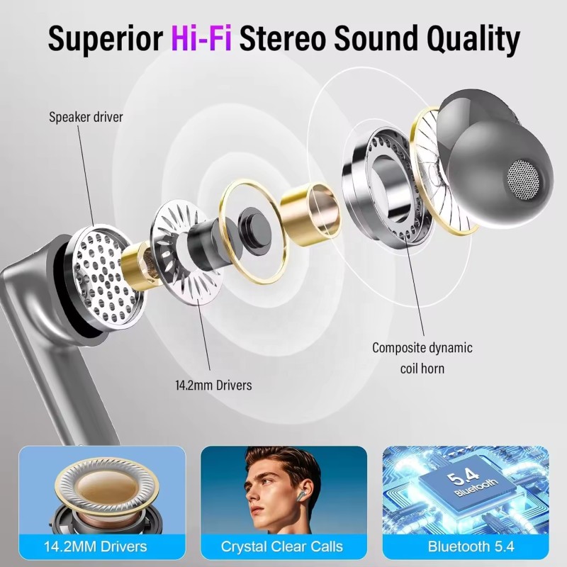 ANC Earphones Manufacturer - TWS In-Ear JL Chipset