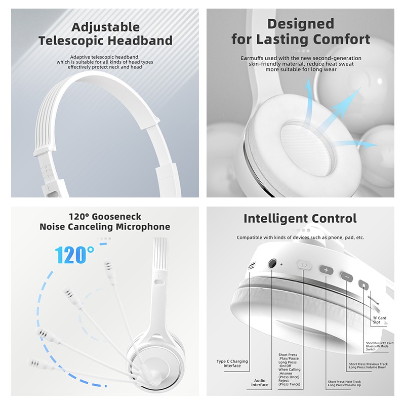 Gaming Headphone Factory - SY-T30 Ergonomic Mic