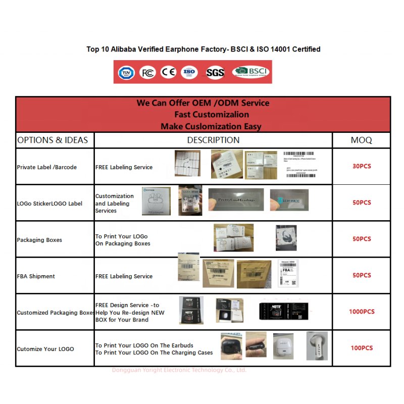 OWS Earbuds Supplier - A18plus Touch Screen