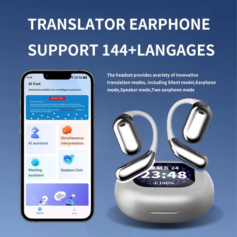 Translation Earbuds Factory - OWS Real-time 144