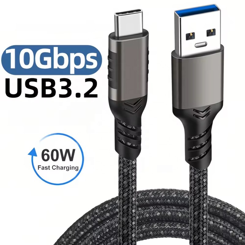 Data Cable Supplier - USB3.2 10Gbps Nylon