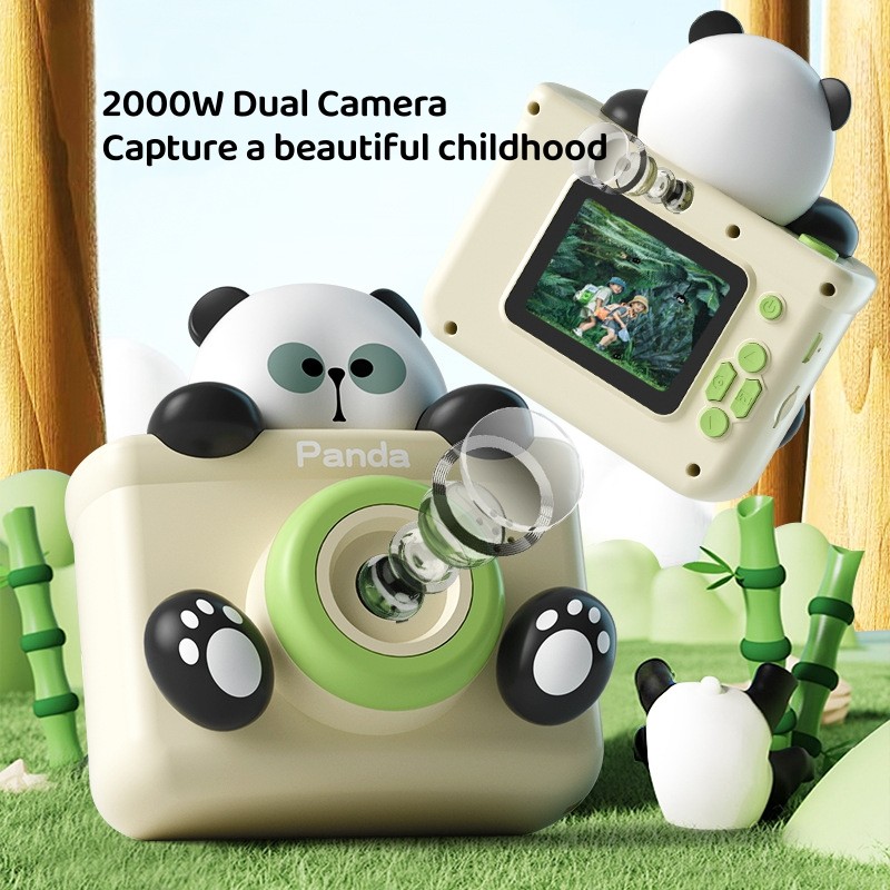 Camera Factory - Custom Panda Cartoon Modeling Camera
