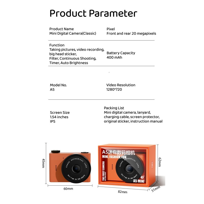 Camera Factory - Custom Retro Classic Kids Camera