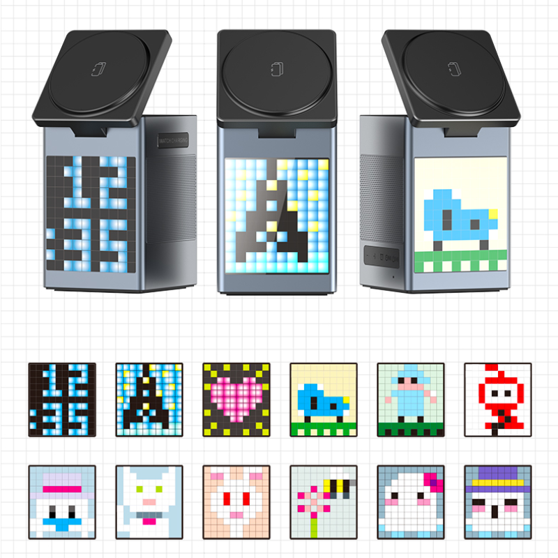 Wireless Charger Manufacturer - OEM Qi2 3-in-1 BT Speaker