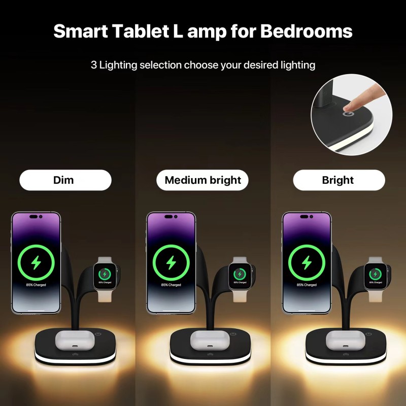 Wireless Charger Factory - Custom Magnetic 3-in-1 Stand