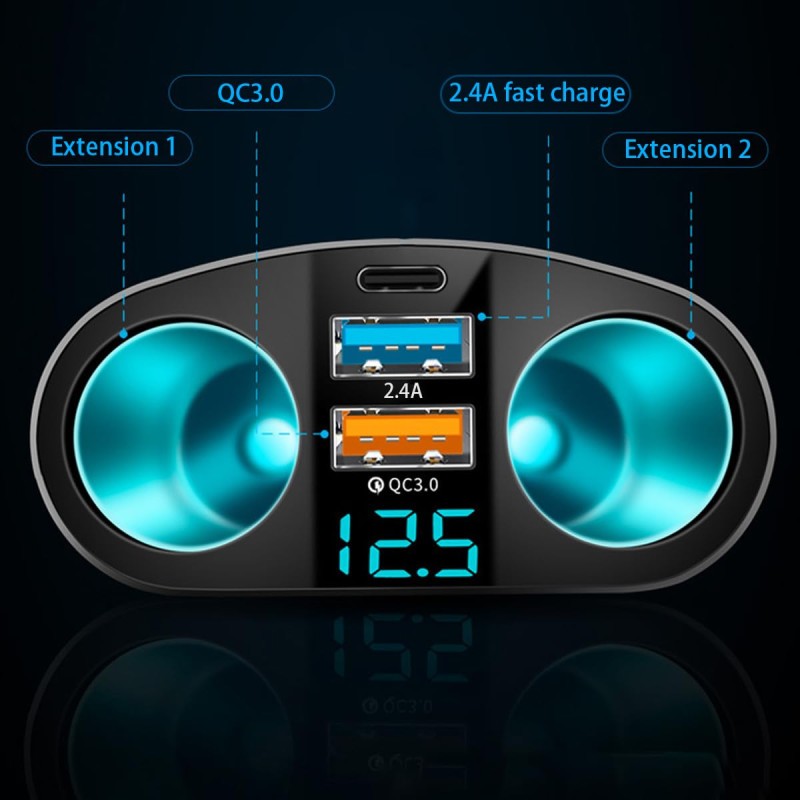 Car Charger Factory - Custom 20W PD Fast Car Charger