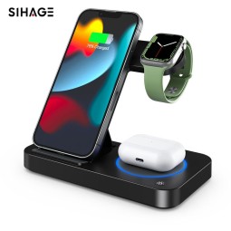 Wireless Charger Manufacturer - OEM 15W Magnetic Charger Stand