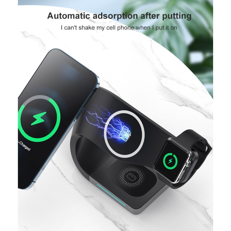 Wireless Charger Factory - Custom 3-in-1 Magnetic Stand