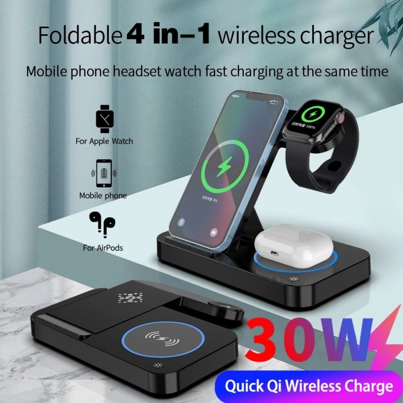 Wireless Charger Manufacturer - OEM 15W Magnetic Charger Stand