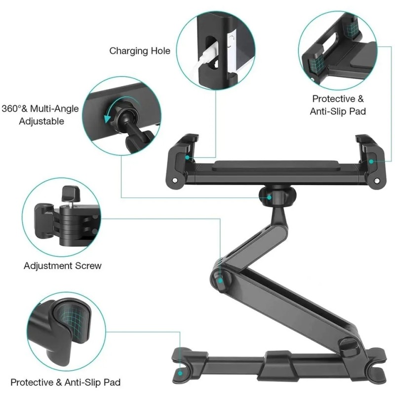 Tablet Holder Factory - Custom Car Headrest Mount Stand