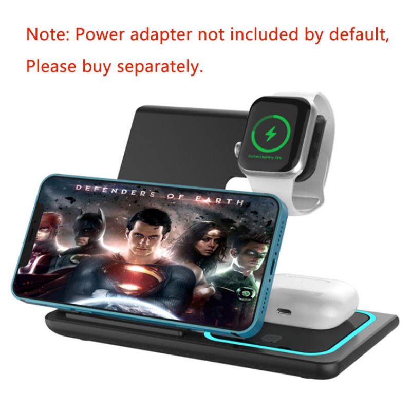 Wireless Charger Manufacturer - OEM 15W Desk Bedside Lamp