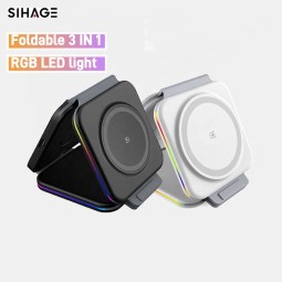 Wireless Charger Manufacturer - OEM Portable 3-in-1 Magnetic