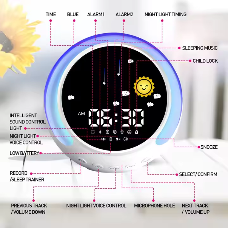 Alarm Clock Manufacturer - OEM Bluetooth Speaker Clock