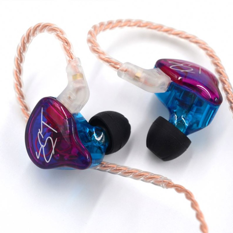 Armature Earphone Factory - KZ ZST Purple