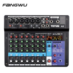 DJ Mixer Supplier - Professional 8 Channel