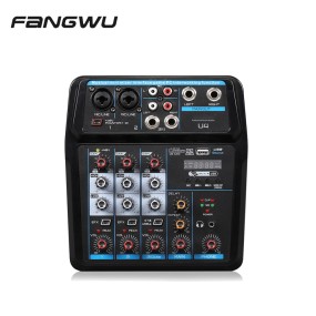 DJ Mixer Supplier - Mini U4 DJ Music