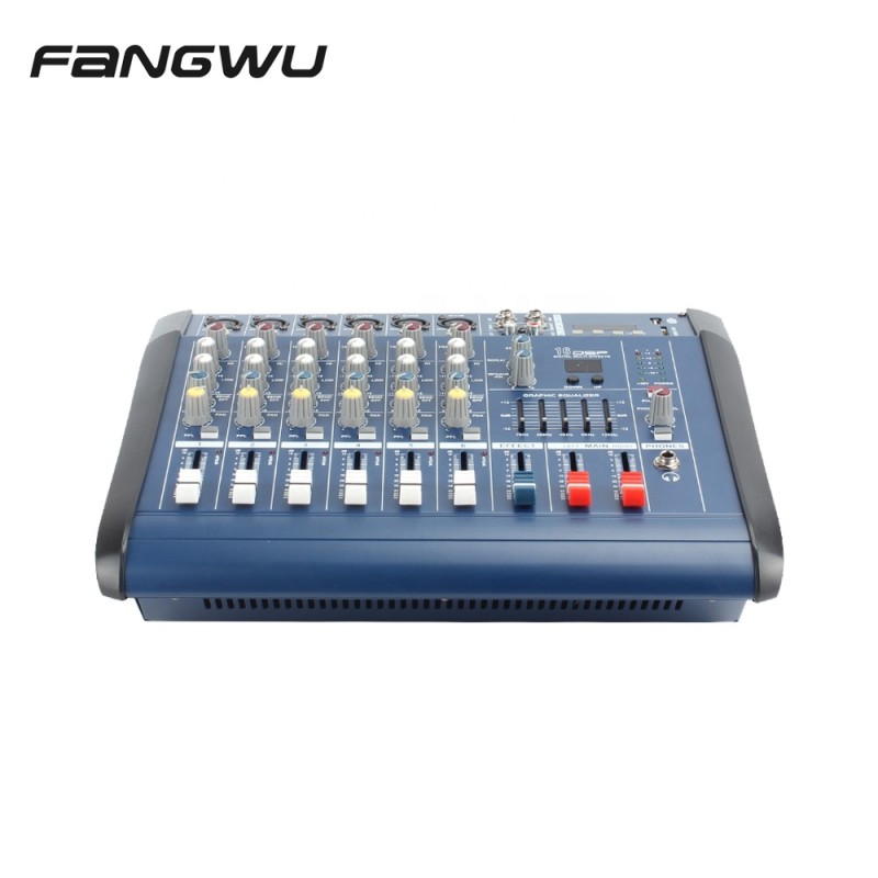 Powered Mixer Supplier - Hot Selling 6 Channel