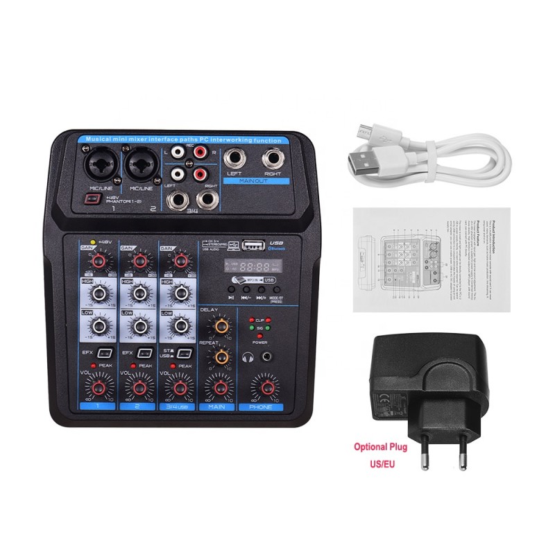 Audio Mixer Supplier - Mini USB Digital