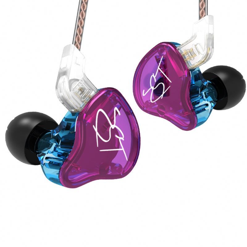 Armature Earphone Factory - KZ ZST Purple