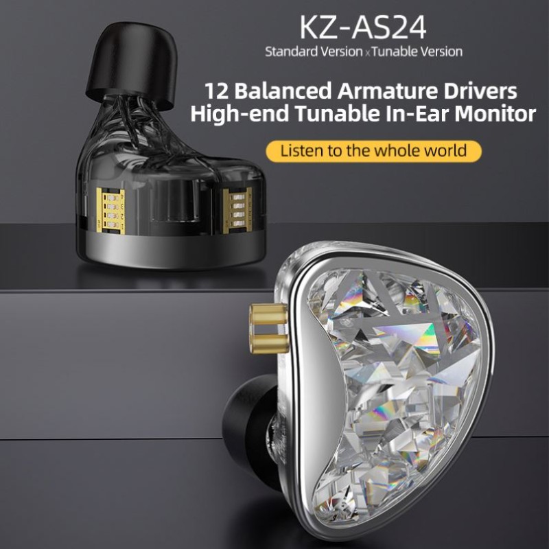 High-End Earphone Supplier - KZ AS24 24BA