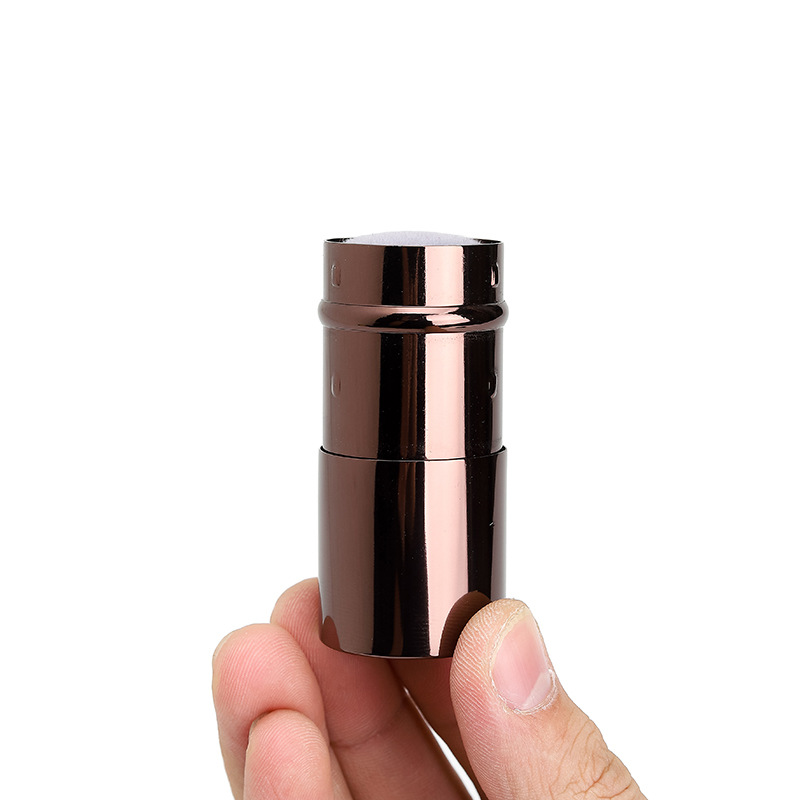 Factory Direct Portable Professional Makeup Luxury Vegan Foundation Short Handle Synthetic Hourglass Series Cosmetics Brushes