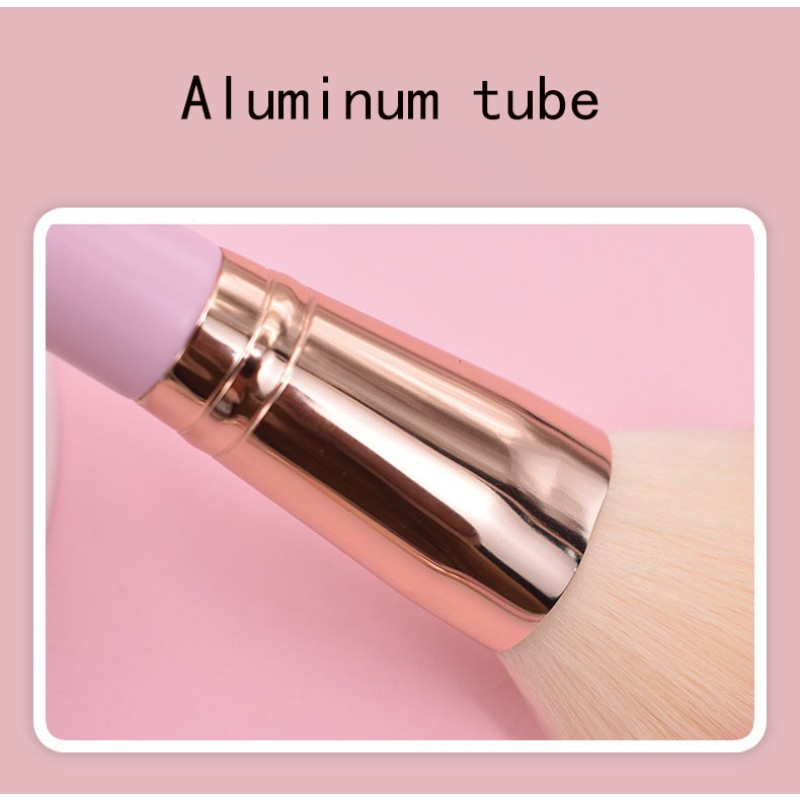 Wholesale 10 PCS High-End Nylon Hair Makeup Brush Set Professional Best Quality Premium Pink Handle Custom Cosmetic Brushes