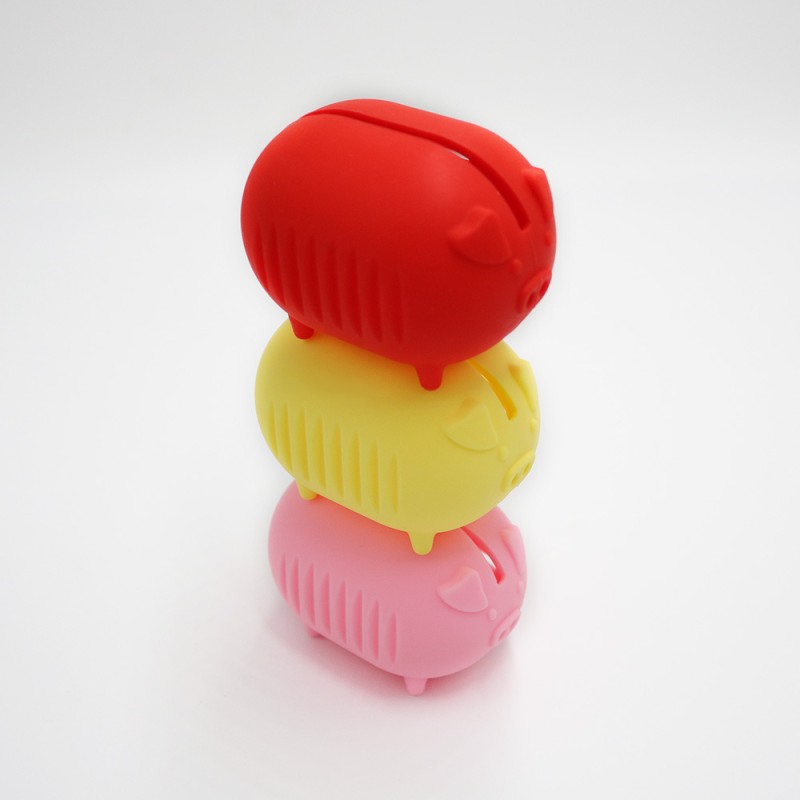 Hot Selling Reusable Breathable Soft Silicone Egg Storage Box Portable Powder Puff Case for Makeup Sponge Storage