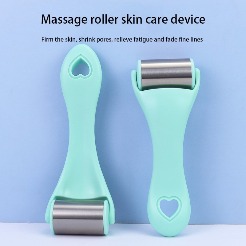 Cold Skin Care Women Face Massager Mini Skin Tightening and Massage Ice Roller Facial Massage Cube Ice Cream Design Ice Roller