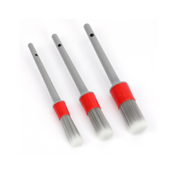 High Quality Plastic Handle Soft Bristle Efficient Auto Detailing Brush Set for Car Interior Cleaning Crevice Wheel Hub