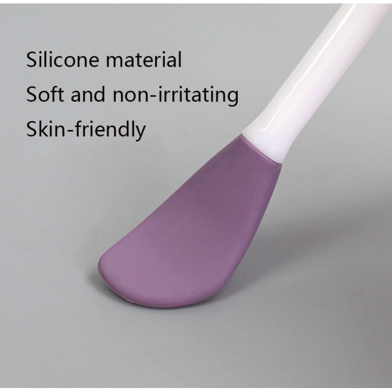 Portable Double-Sided Silicone Nose Blackhead Removal Silicon Facial Cleansing Brush for Face Exfoliation