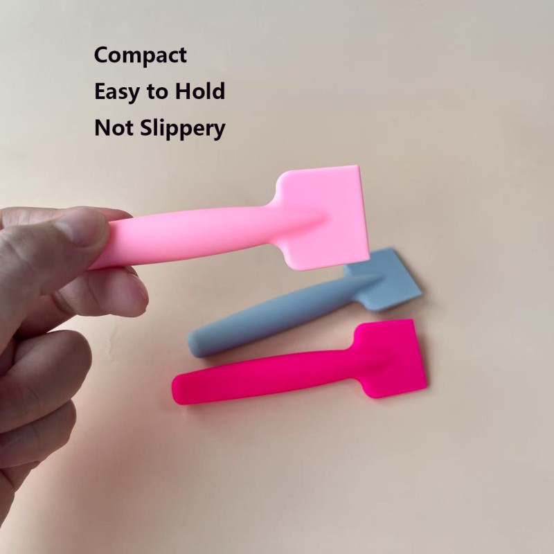 Custom Design Shovel-shaped Silicone Mask Brush Beauty Brush Soft Bristle Mask Brush Mask Applicator Beauty Tool