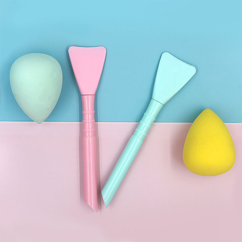Hot Sale Soft Silicone Facial Cleansing Brush Multi-purpose Mask Stick Facial Silica Gel Cleaning Brush Beauty Tool