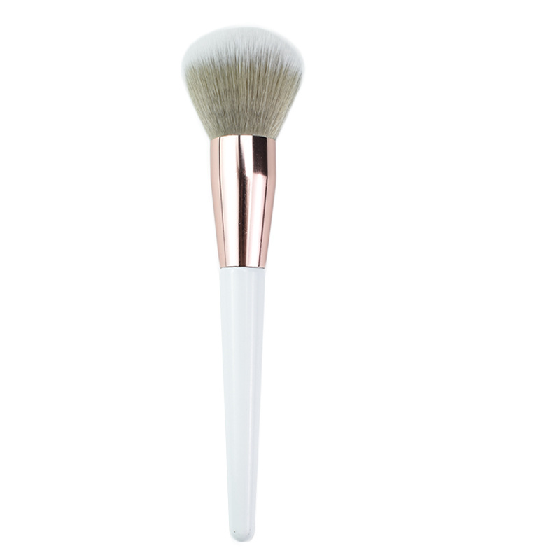 Custom Portable Soft Single Loose Powder Foundation Makeup Brush Set All Kinds Brushes Including Blush Brush Concealer Tool Wood