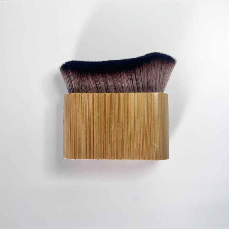 Custom Large Face Body Kabuki Brush Vegan for Sunless Tanning Concealer Blending-Factory Private Label