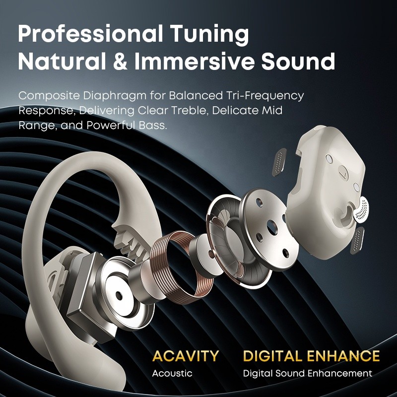 OWS Earbuds Factory - OWS Ear Hook Touch