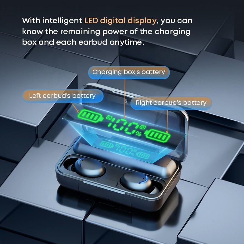 Bluetooth Earbuds Factory - Original F9 5C