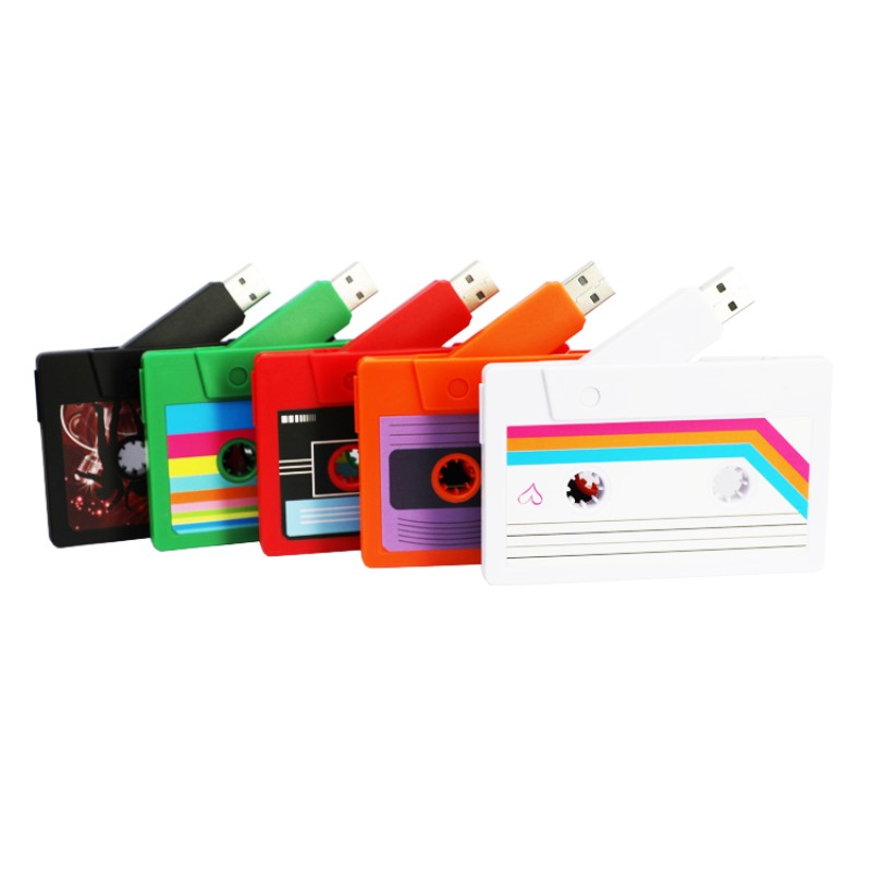 USB Flash Drive Factory - Custom Cassette Tape USB Drive