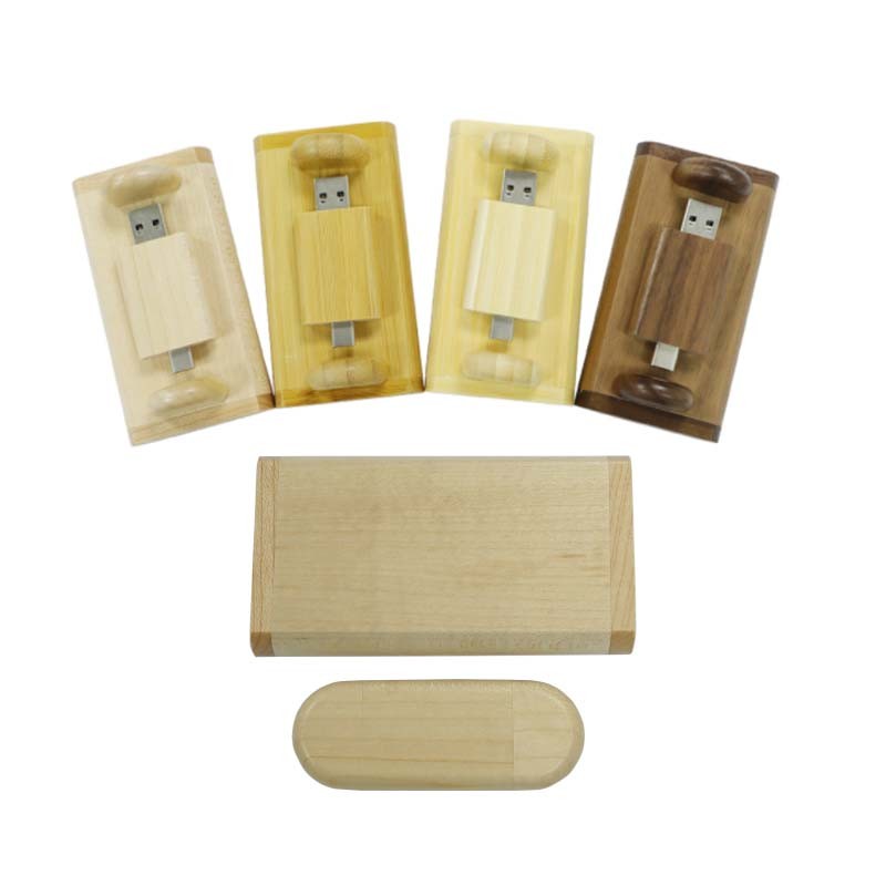 USB Flash Drive Manufacturer - OEM Wooden OTG Type C Drive