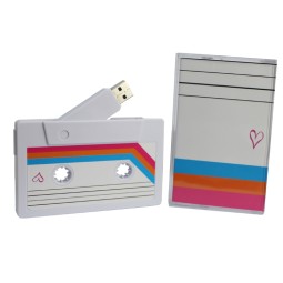 USB Flash Drive Manufacturer - OEM Cassette Tape Pen Drive