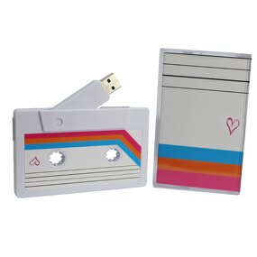 USB Flash Drive Manufacturer - OEM Cassette Tape Pen Drive