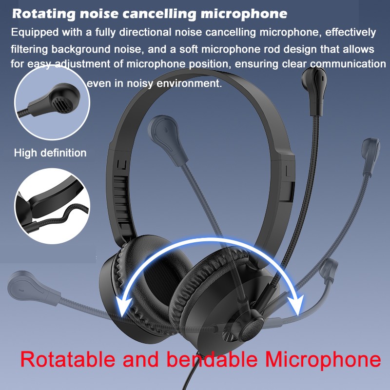 Headset Manufacturer - OEM Noise Cancelling USB Earphones
