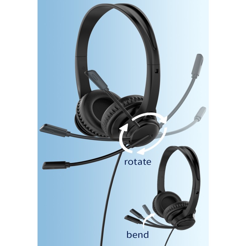 Headset Factory - Custom ENC Wired Call Center Headset