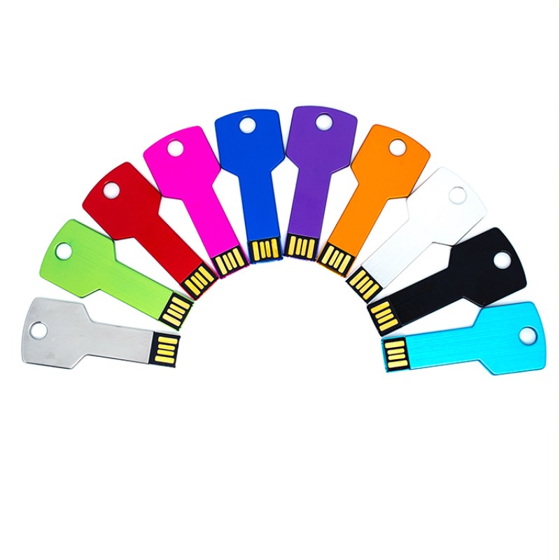 USB Flash Drive Factory - Custom Logo Metal Key USB Drive