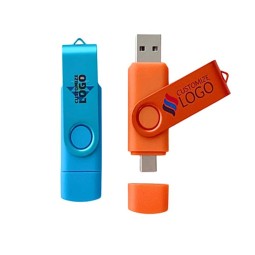 USB Flash Drive Factory - Wholesale 2 in 1 Type C Pendrive